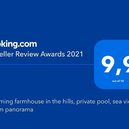 Charming Farmhouse In The Hills, Private Pool, Sea View, Dream Panorama Camaiore Luaran gambar