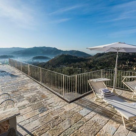 Charming Farmhouse In The Hills, Private Pool, Sea View, Dream Panorama Camaiore Luaran gambar