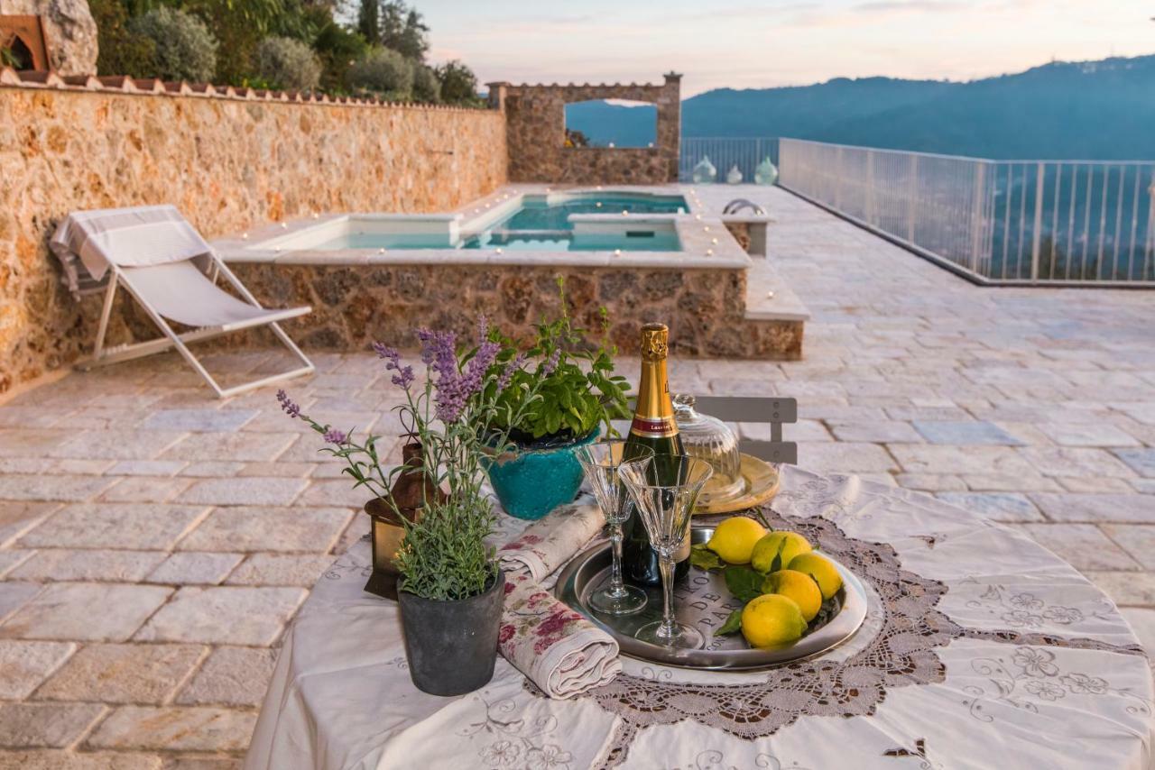 Charming Farmhouse In The Hills, Private Pool, Sea View, Dream Panorama Camaiore Luaran gambar