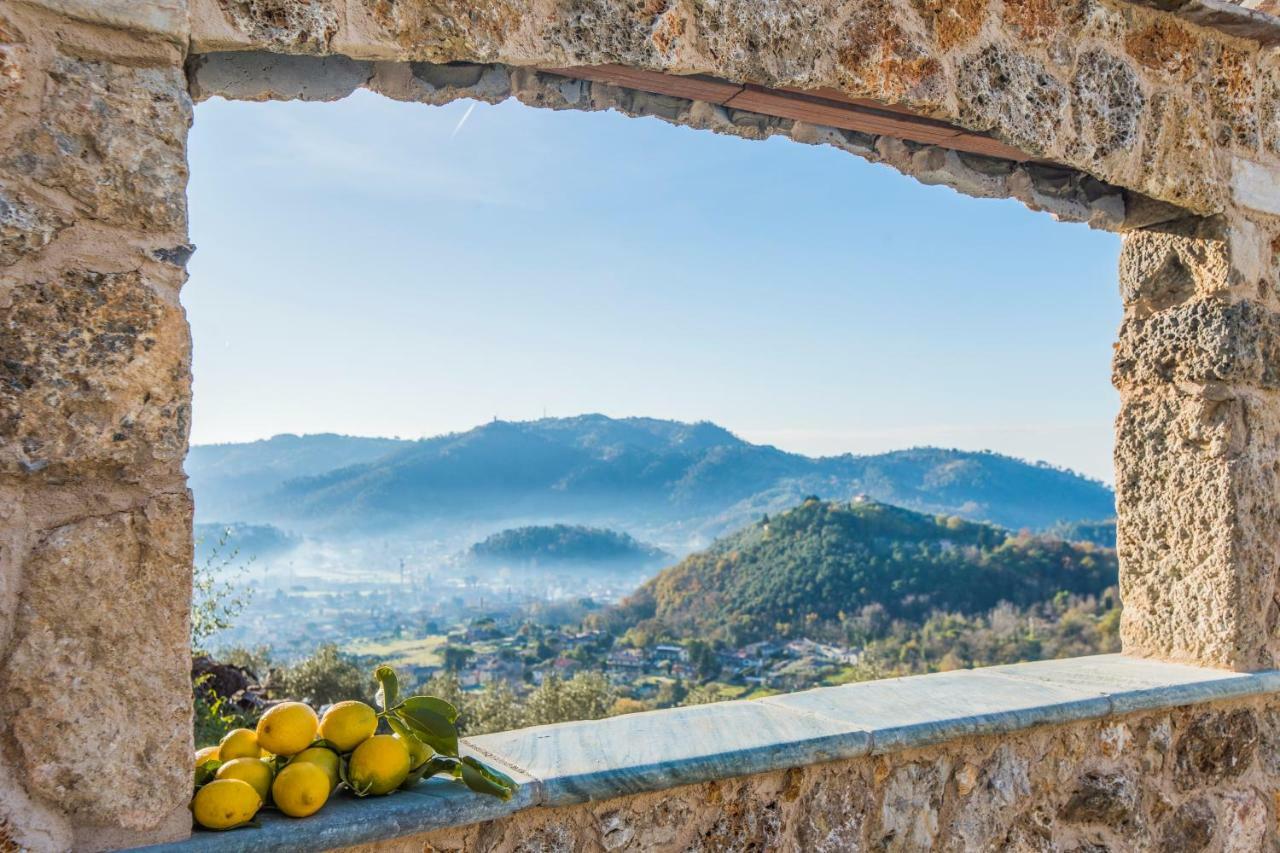 Charming Farmhouse In The Hills, Private Pool, Sea View, Dream Panorama Camaiore Luaran gambar
